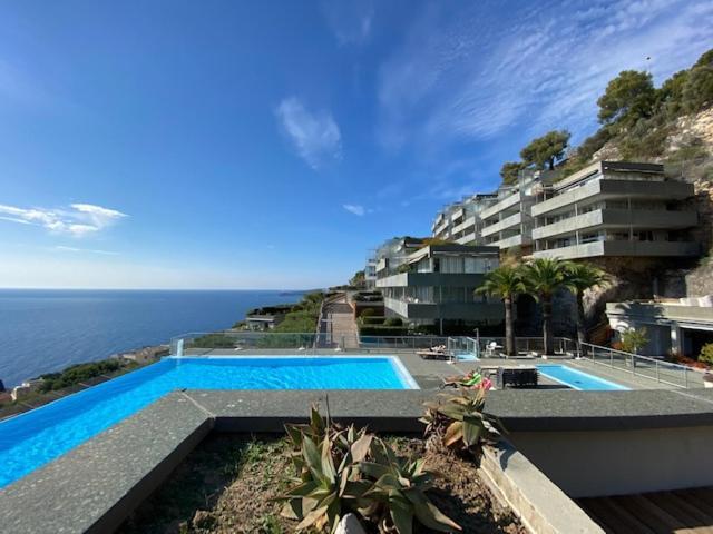 Unique Apartment - Costa Plana Cap-d'Ail Buitenkant foto